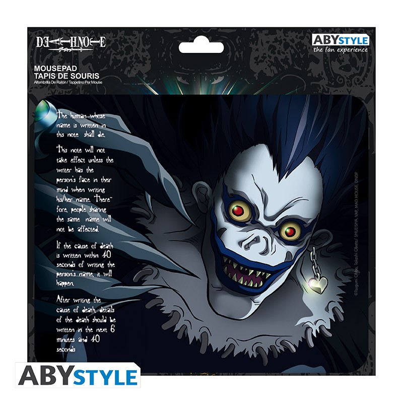 DEATH NOTE Flexible mousepad Ryuk