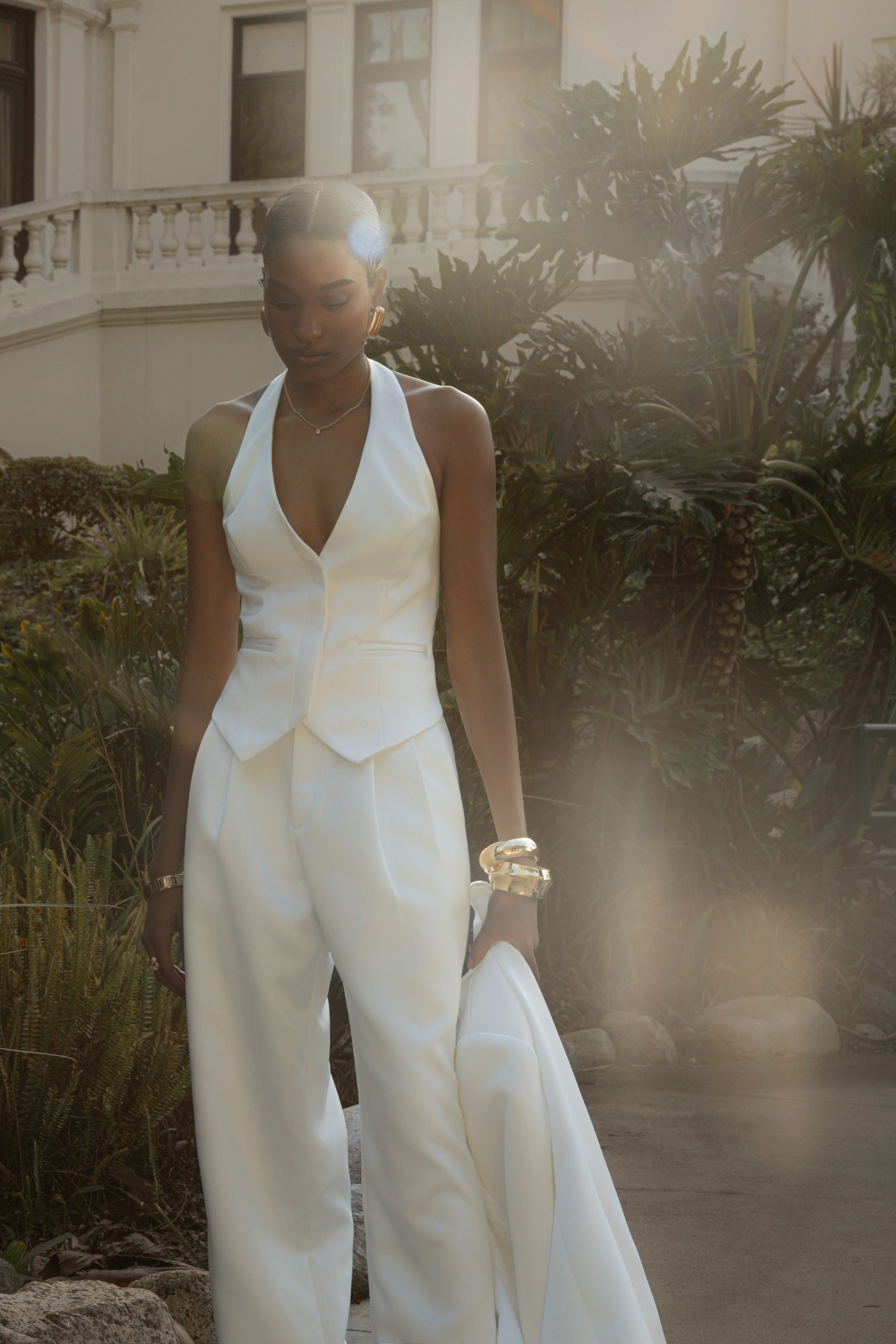 White City Nights Satin Vest