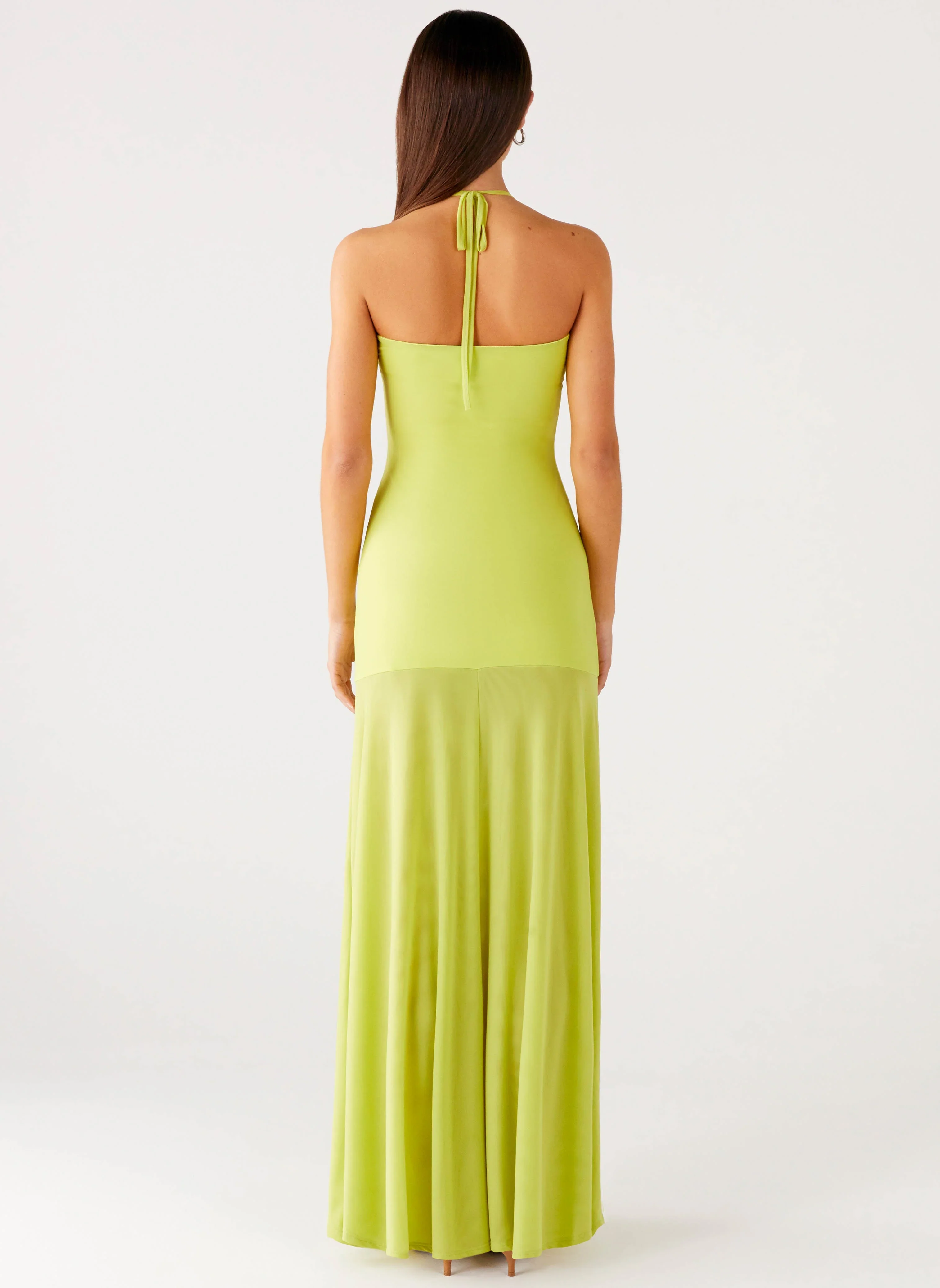 Claria Maxi Dress - Lime