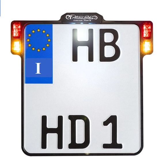 Heinz Bikes Rear Slip-On License Plate Mount - UniversalRef: Heiz00336A / 20301422