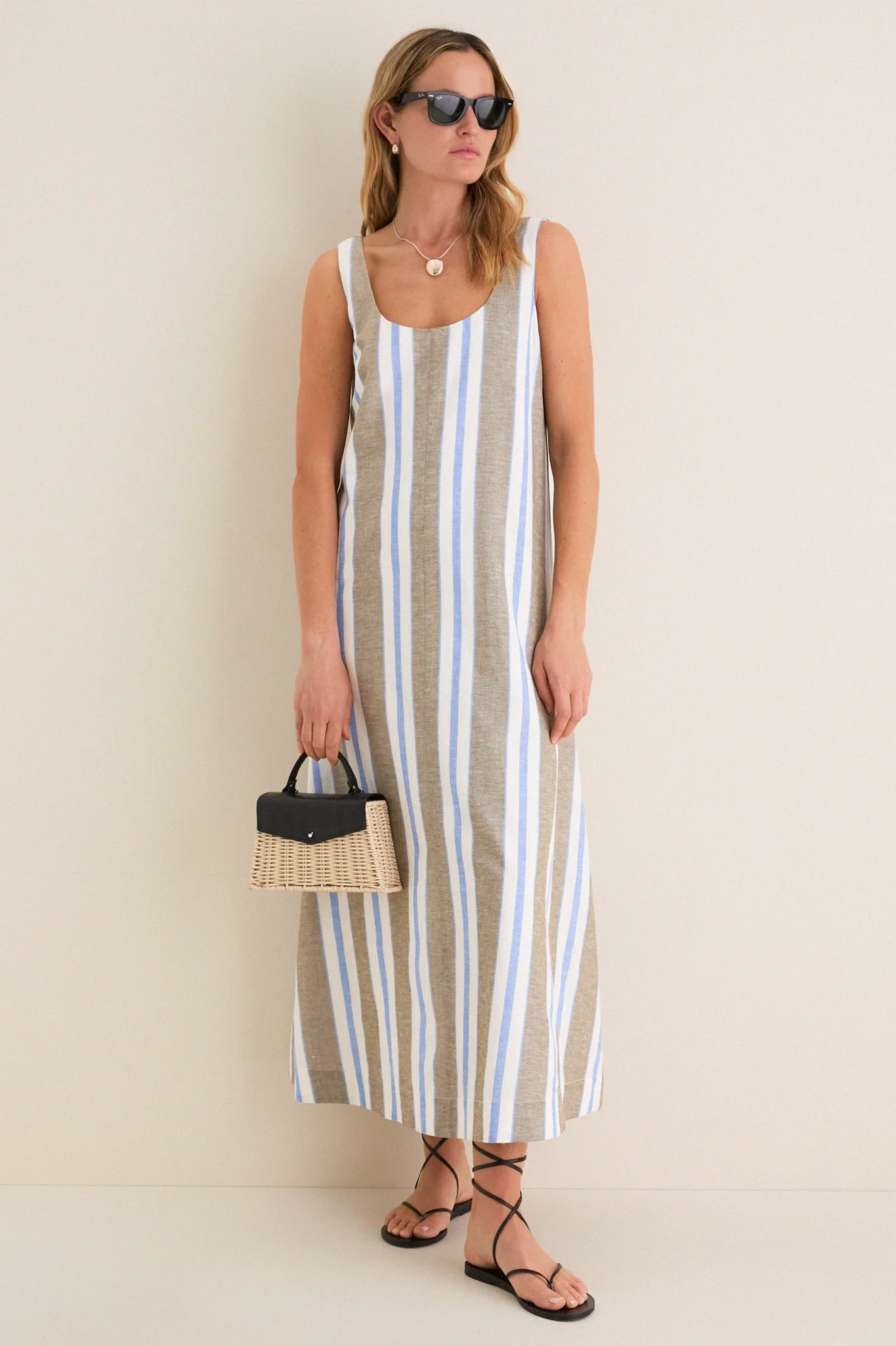 Riviera Stripe Hawes Dress