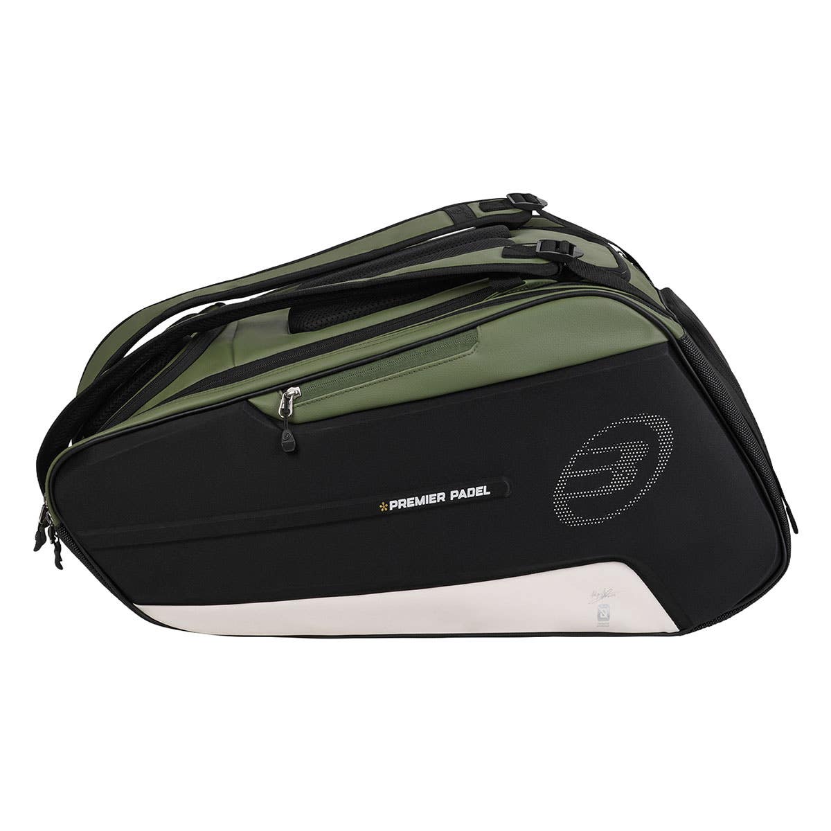 PADELBAG BULLPADEL HACK PREMIER PADEL 26 BLACK/GREEN BPP26013