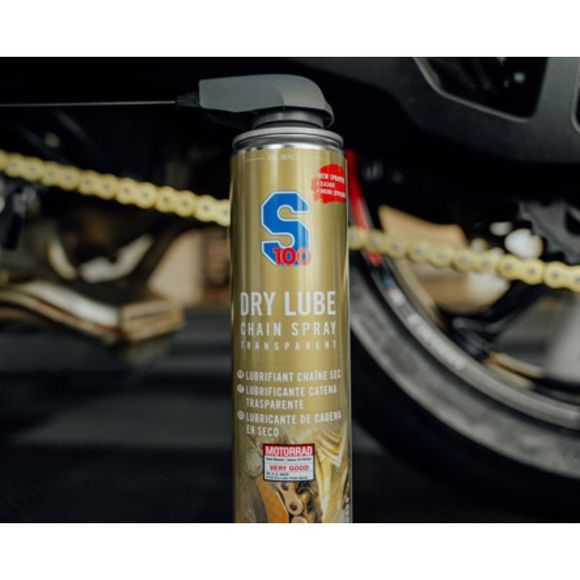 Graisse chaine S100 Dry Lube Chain Spray 400 ml UniverselRef : SCE0031 / 3457