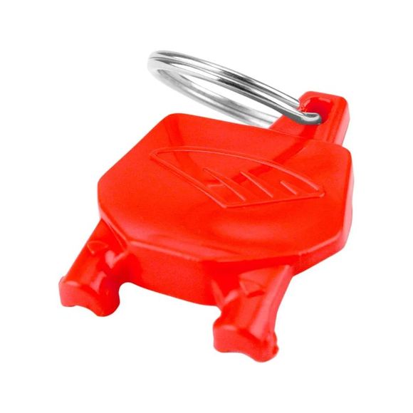 Porte-clé CYCRA PLAQUE NUMERO ROUGE UniverselRef : CYC0789 / 29500024