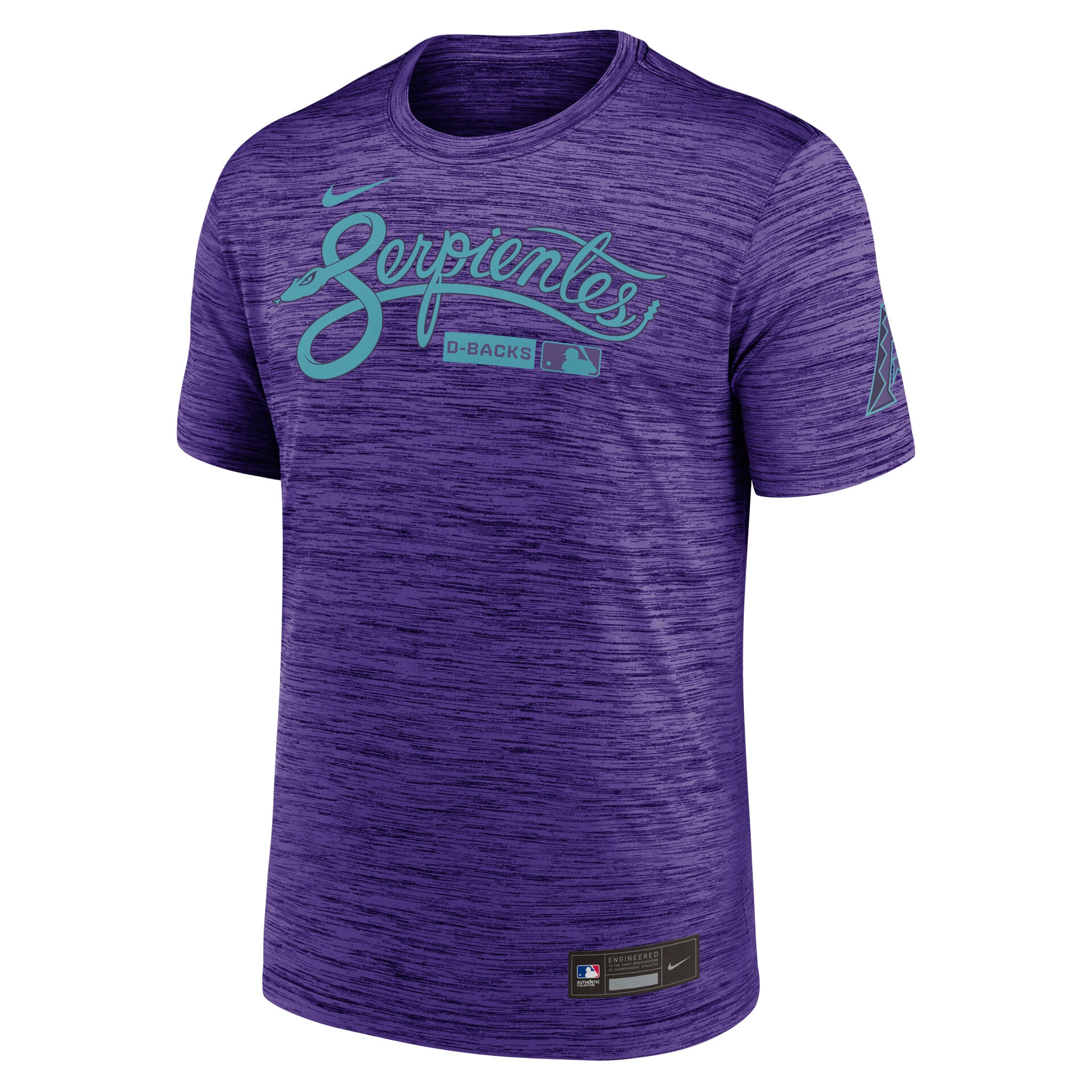 Arizona Diamondbacks City Connect 2026 MLB Authentic Velocity T-Shirt Purple
