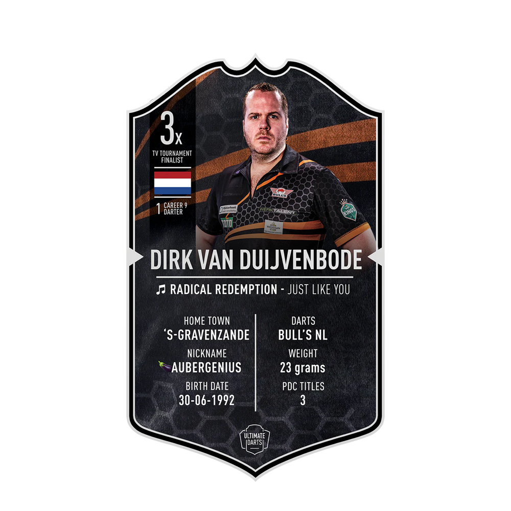 Ultimate Darts Card - Dirk Van Duijvenbode