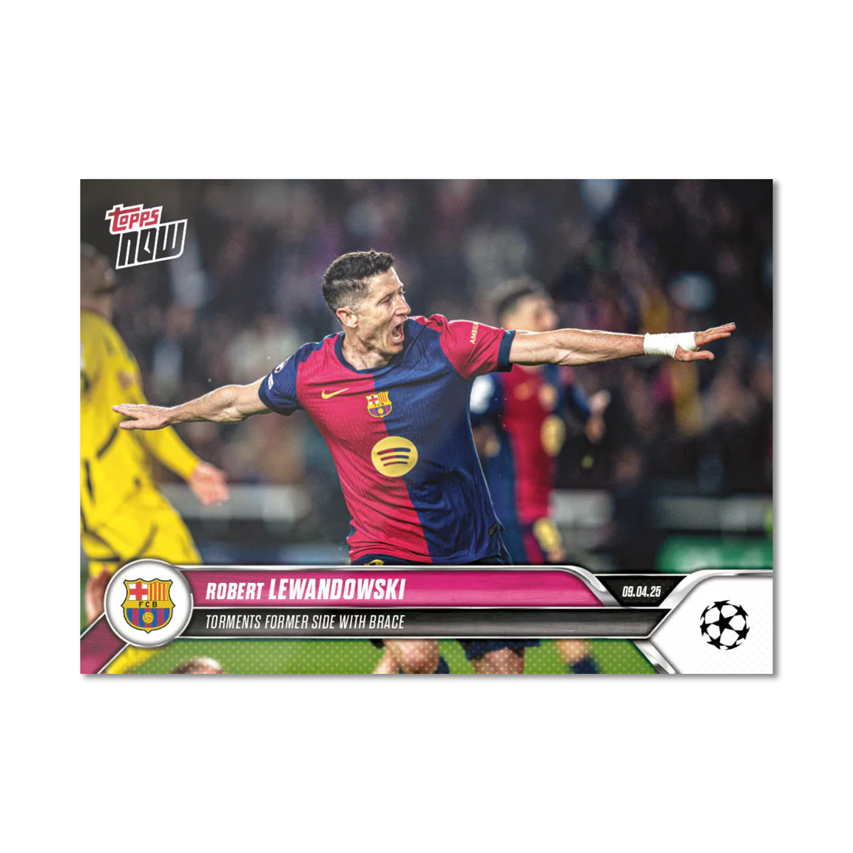 Robert Lewandowski - 2024-25 UCL Topps NOW® - Card 136