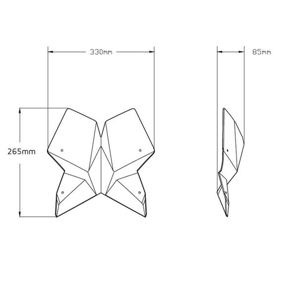 Puig SPORT windshield - BlackRef: 20425