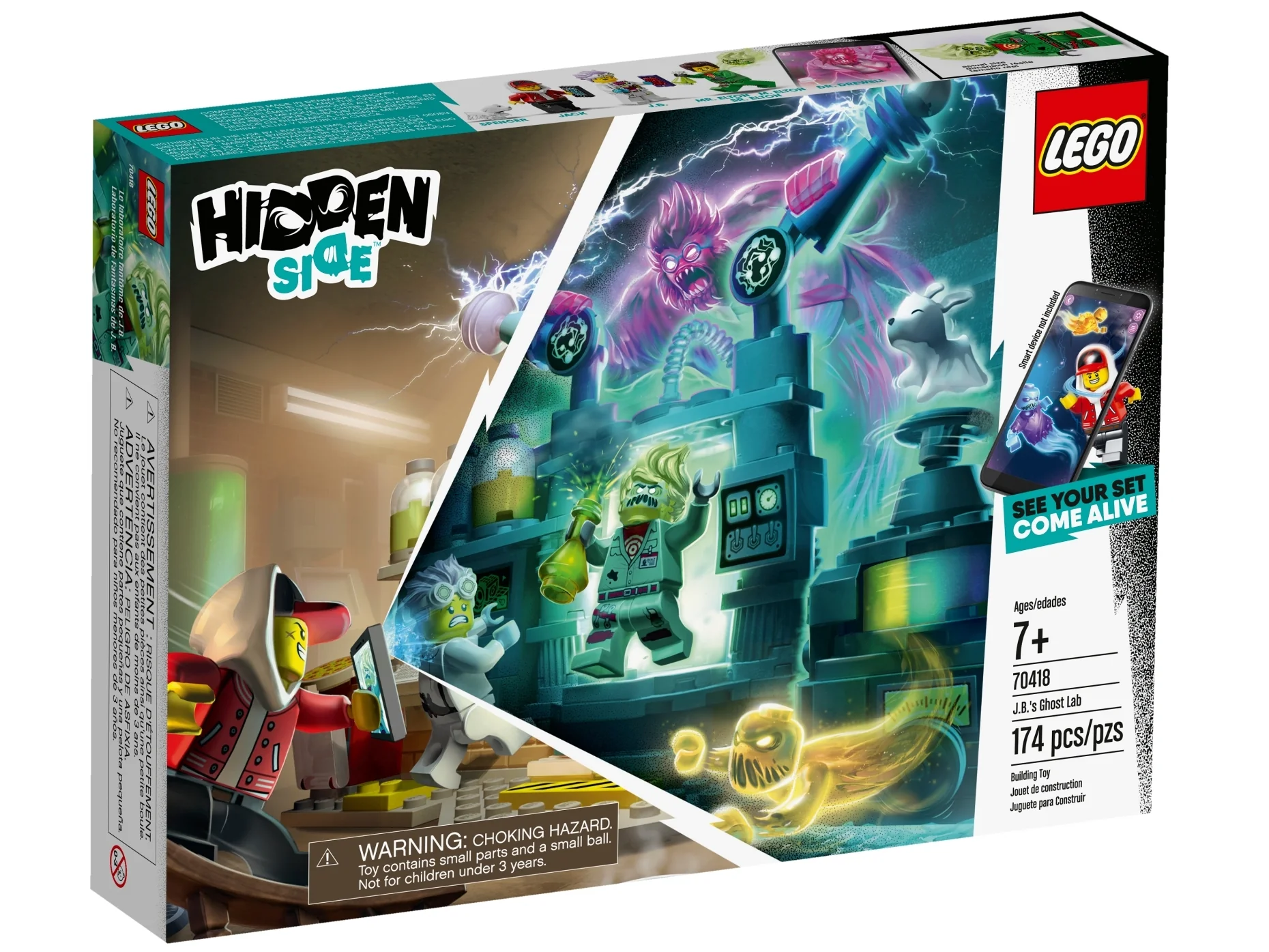 70418 Hidden Side J.B.'s Ghost Lab LEGO