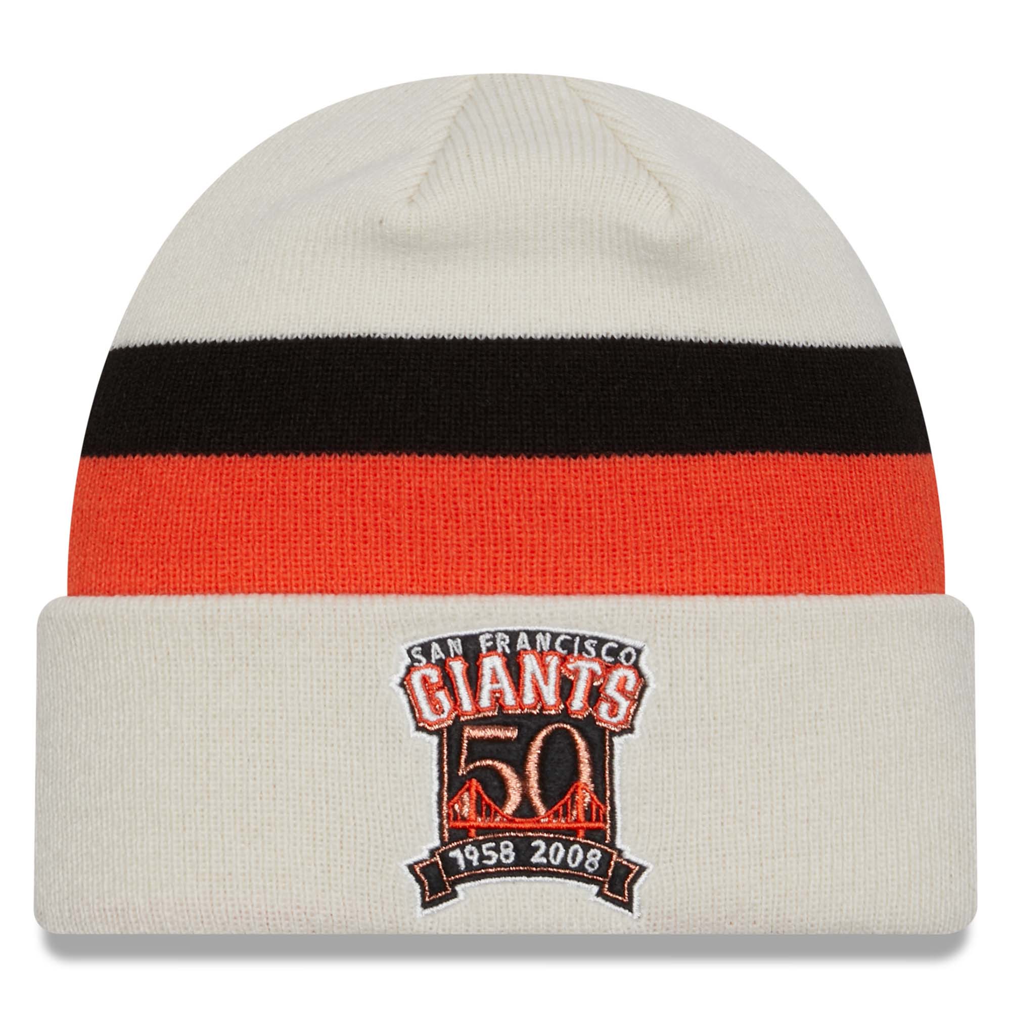 San Francisco Giants Retro New Era MLB Beanie Knit