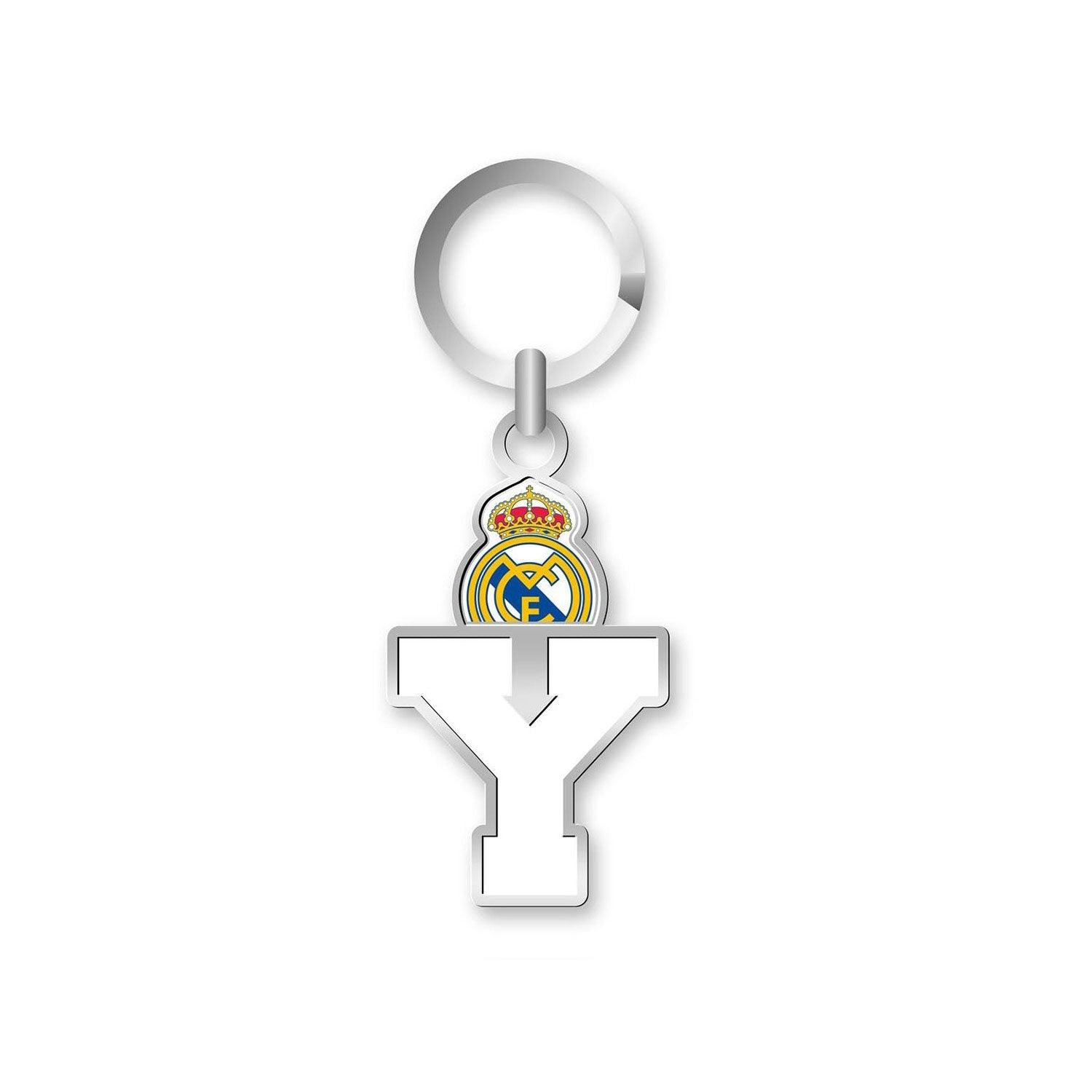 Real Madrid Letter Keyring- Y