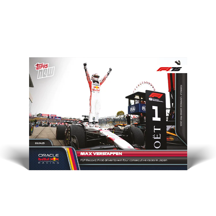 Max Verstappen - 2025 Formula 1® Topps NOW® Card 25