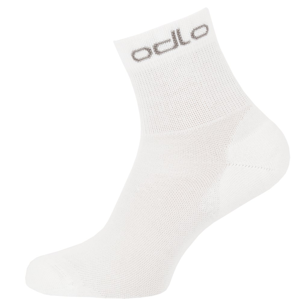 Odlo Active Quarter Socks 2-Pack - white