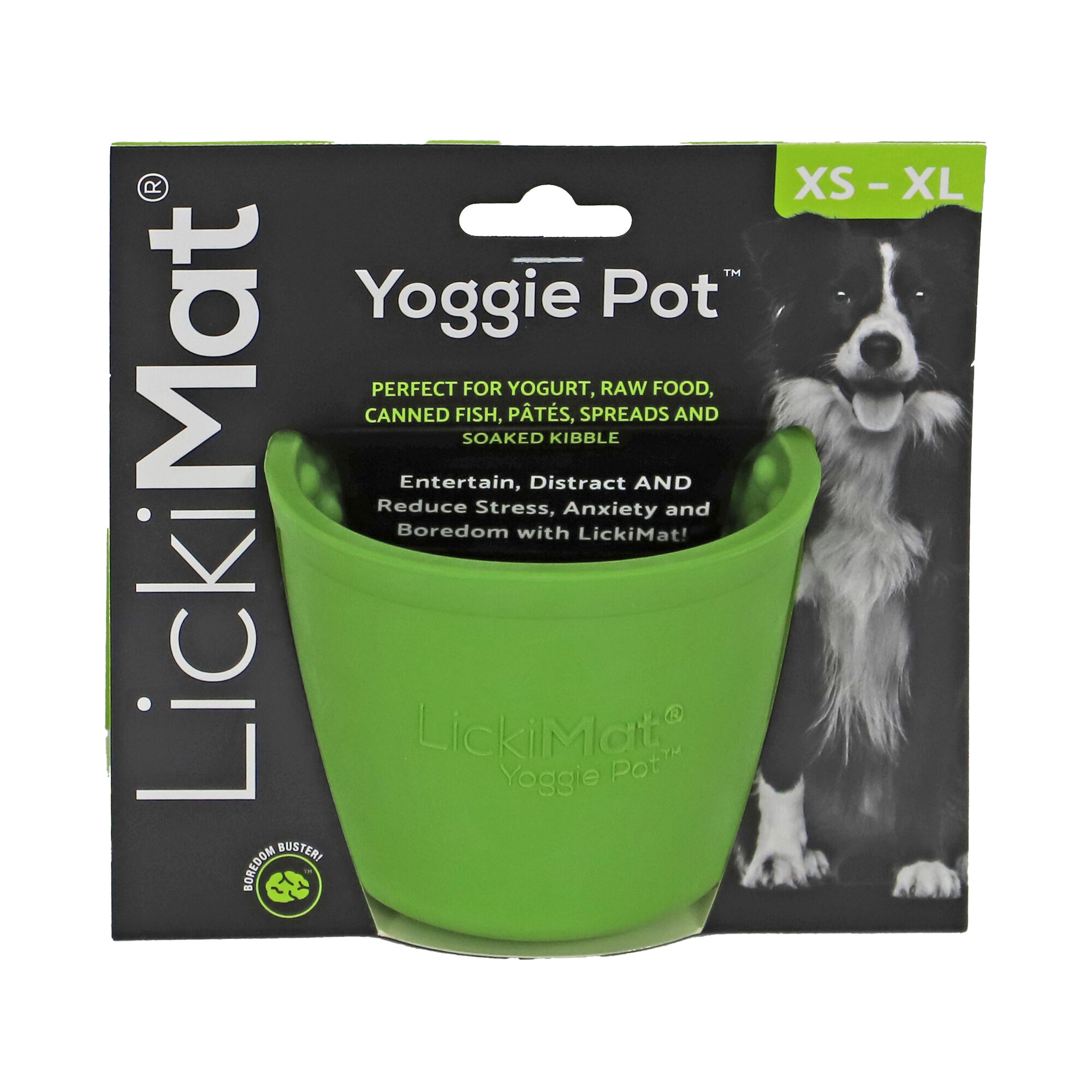LickiMat Yoggie Pot - Green