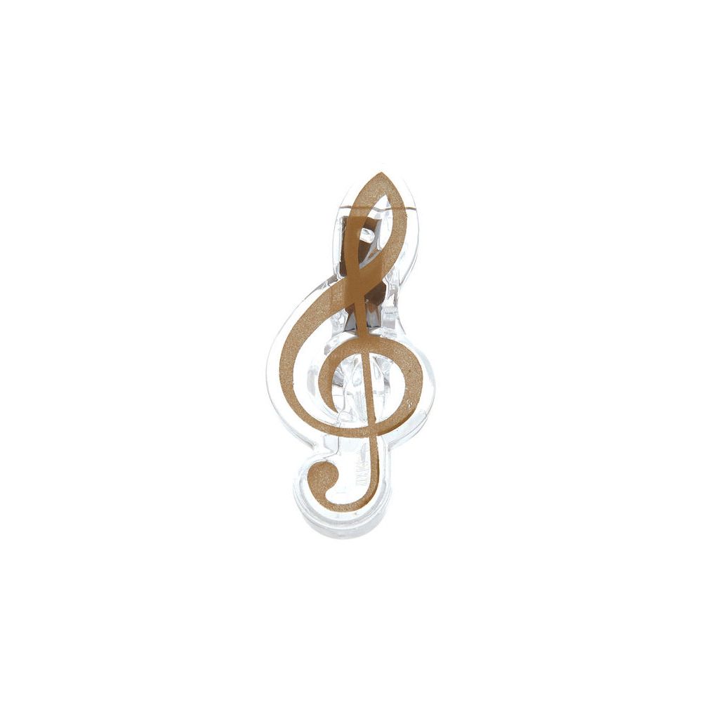 agifty Music Clip Violin Clef Gold – Thomann Ireland