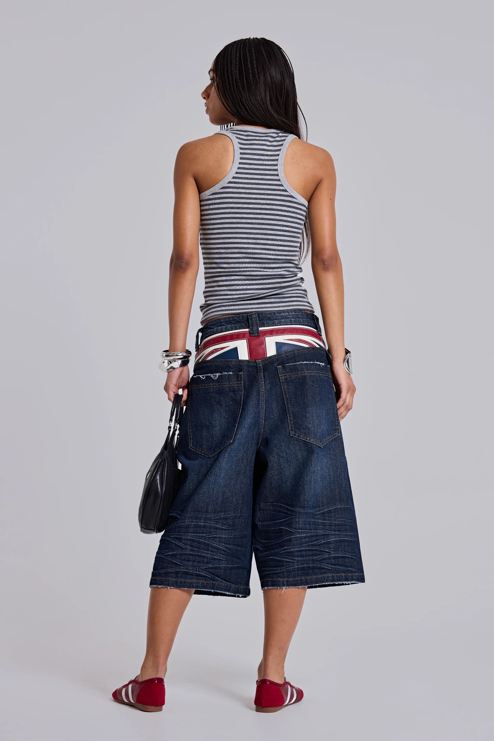Union Jack Indigo Colossus Jorts