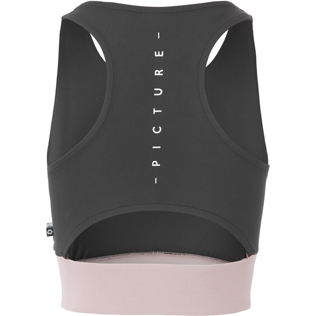 Picture Sanna Crop Top Women - Black