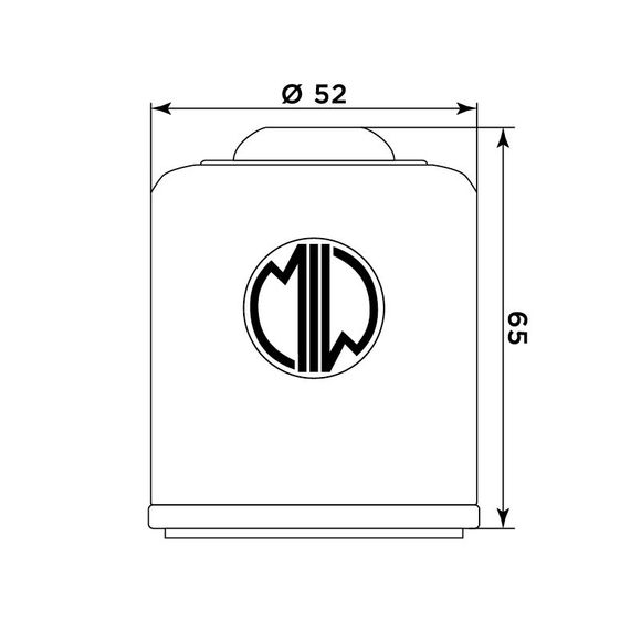 Meiwa 268183 oil filter original typeRef: 268183