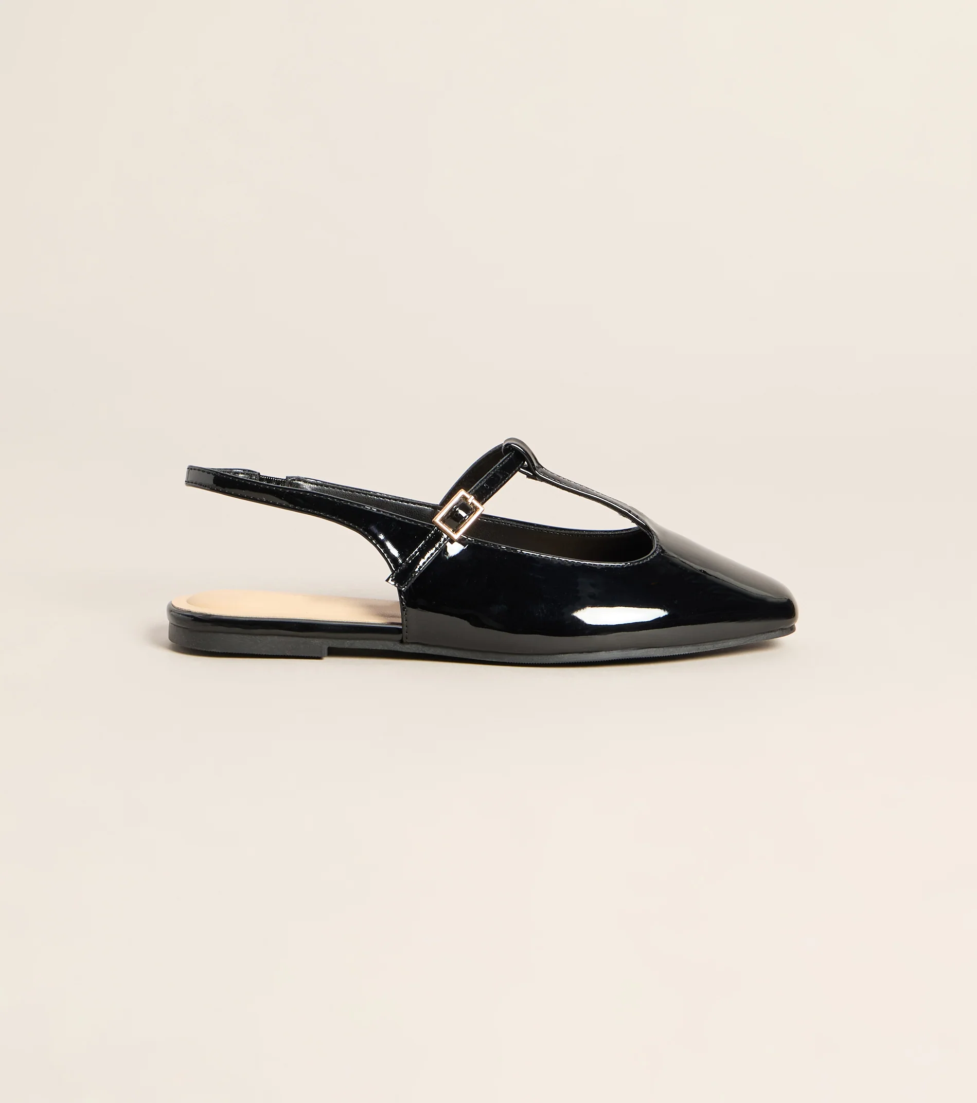 Class Act Patent Mary Jane Flats