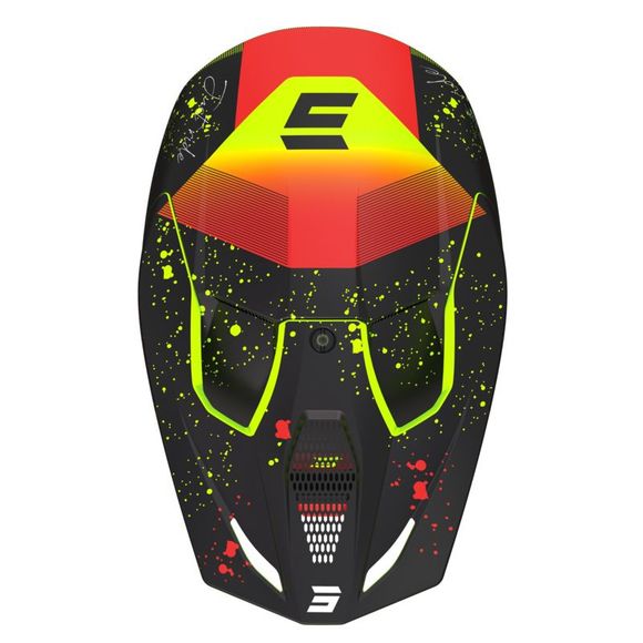 Casque cross Shot FURIOUS - MATRIX 2023 - Noir / RougeRef : SO2413
