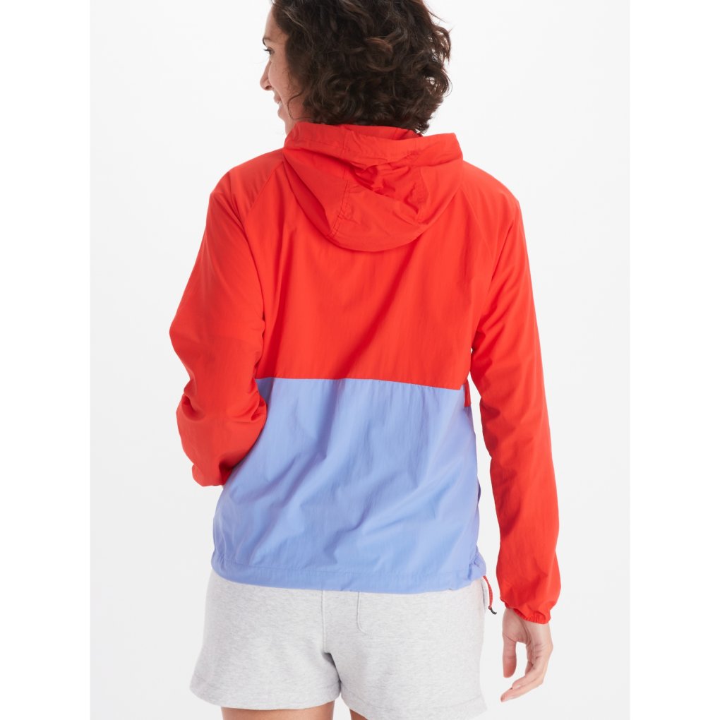 Marmot Campana Anorak Women - victory red/getaway blue