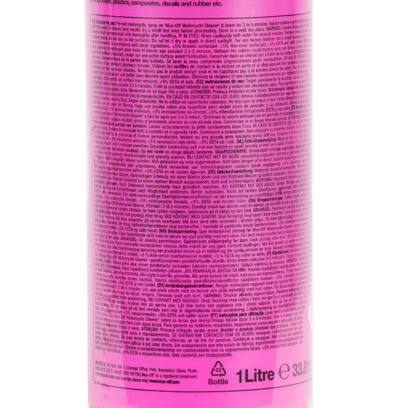 Produit de lavage Muc-Off NANO TECH 1 LITRE UniverselRef : MUC0001 / 37040236