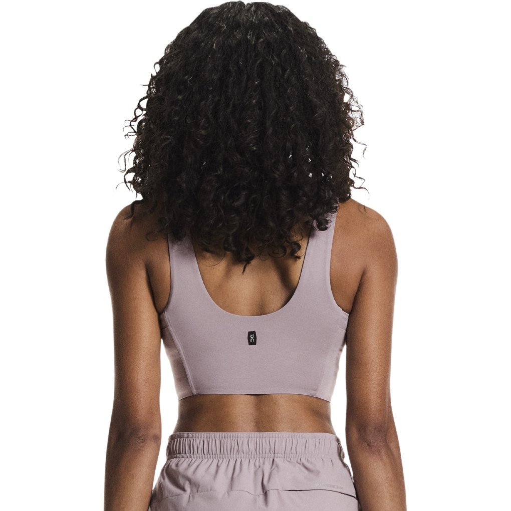 On Core 2-In-1 Crop Top Women - Heron