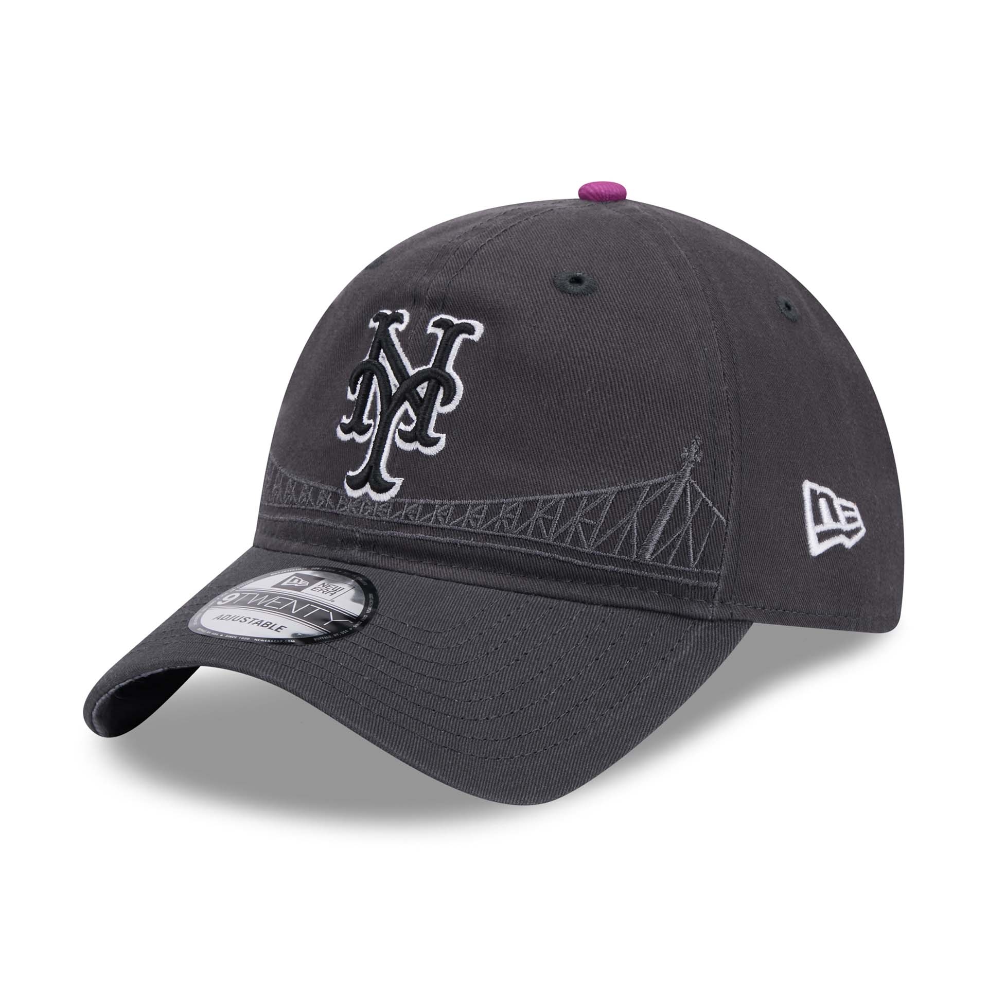 New York Mets MLB City Connect 9TWENTY Adjustable Cap Gray