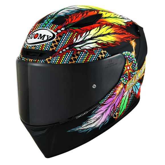 Suomy TRACK -1 - CHIEFTIN - Black full helmetRef: SU0391