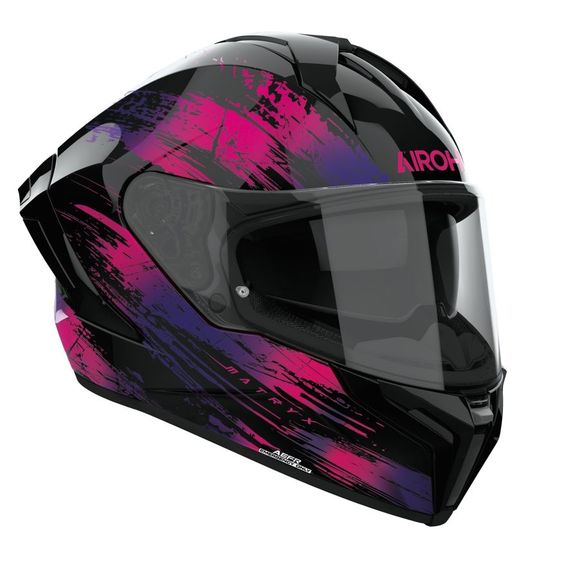Airoh MATRYX Full-Face Helmet - REFLEX - Violet / BlackRef: AR1505