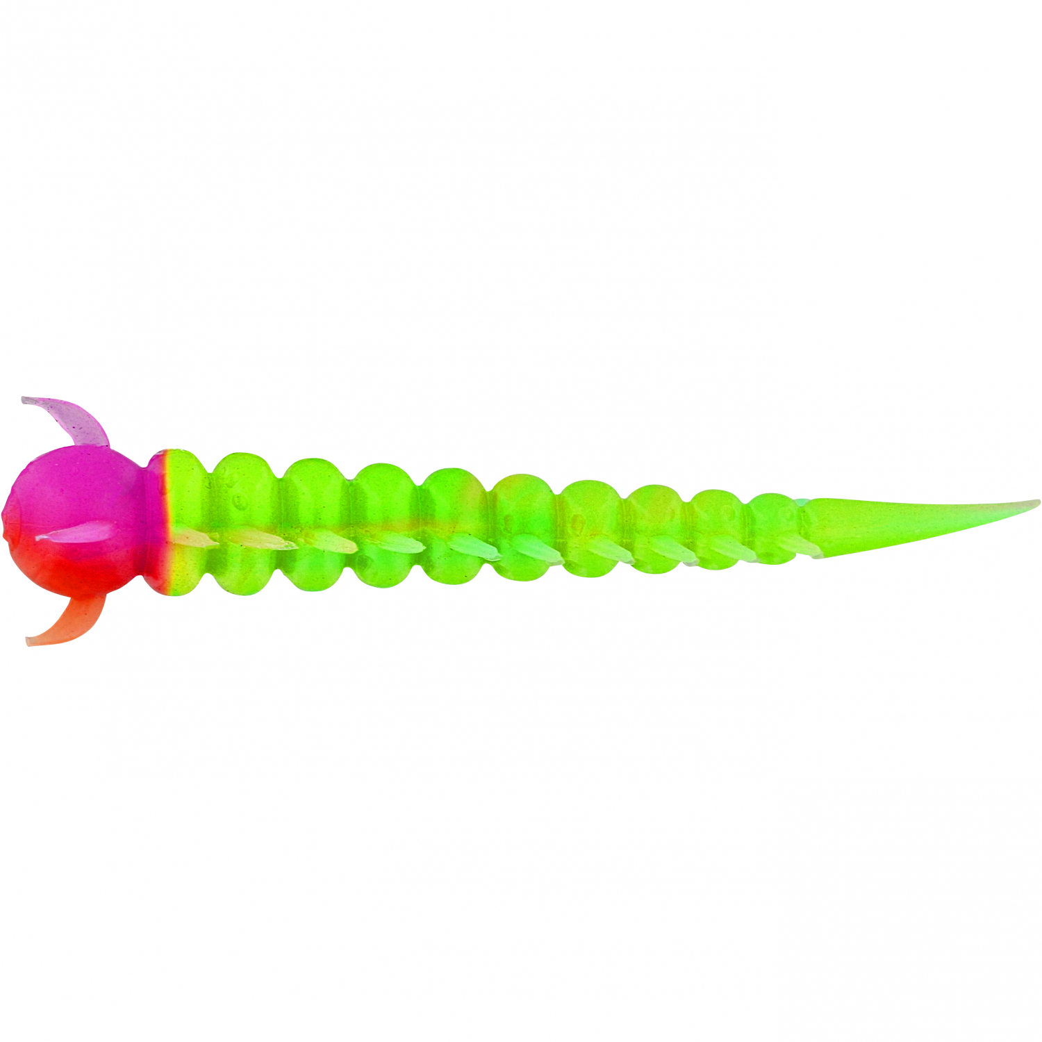 Westin Greedy Worm (Chartreuse\/Pink)