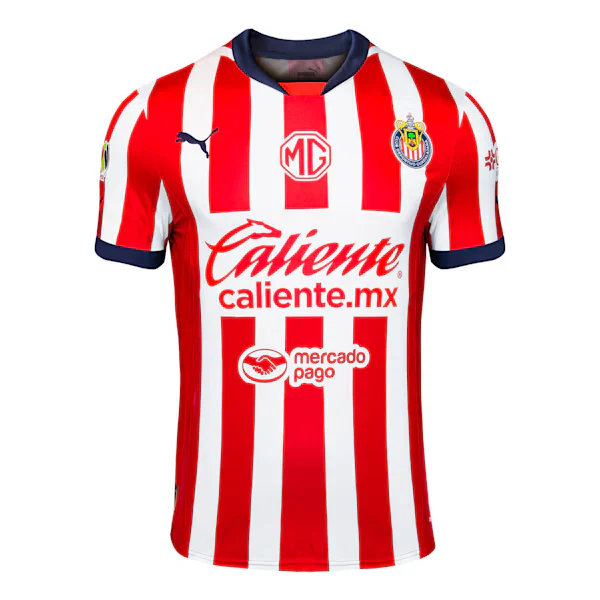 Chivas De Guadalajara Authentic Home Jersey 24/25 ( Red/White)