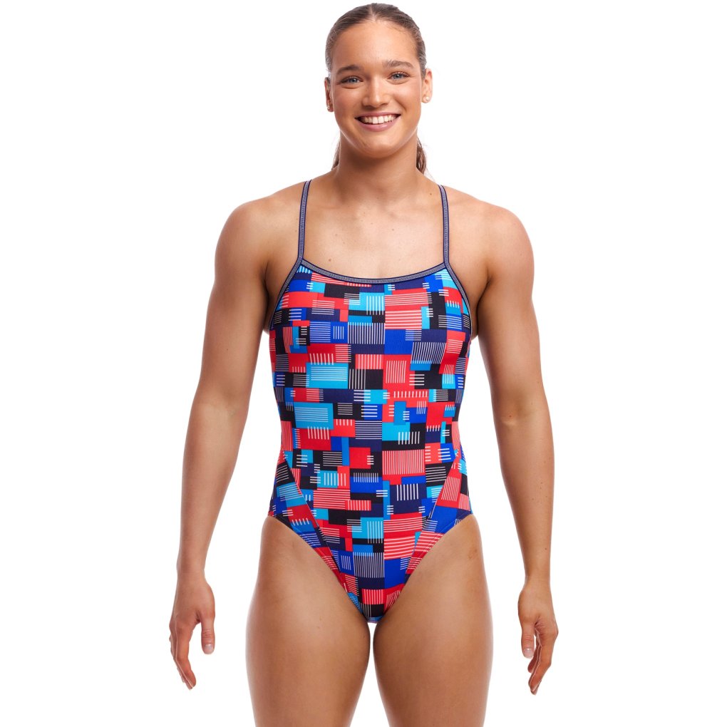 Funkita Single Strap Eco One Piece Swimsuit Women - Motherboard