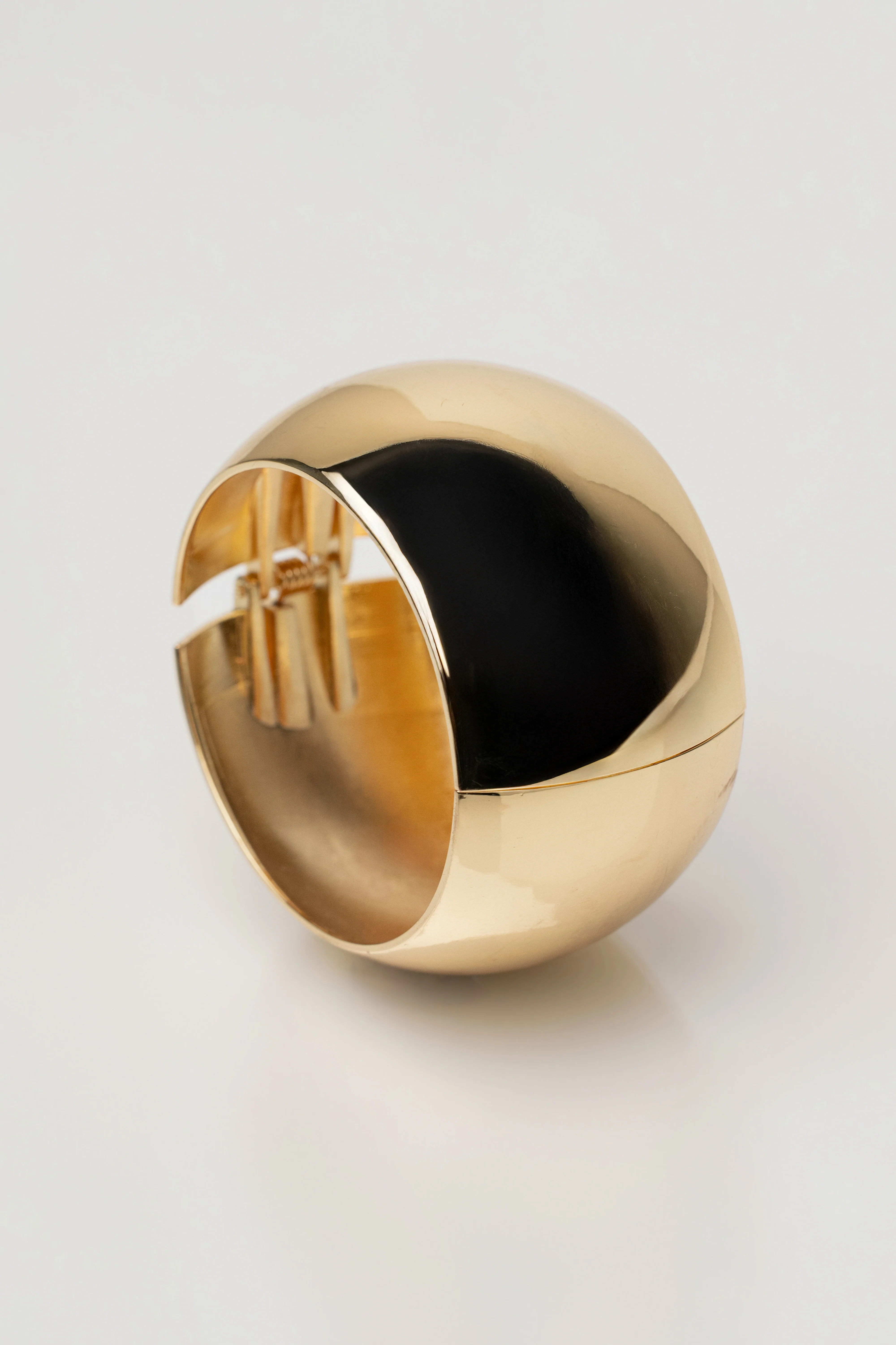 Gold Zena Hinge Bracelet