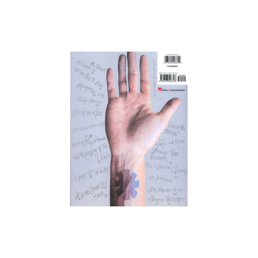 Hal Leonard Red Hot Chili Blood Bass – Thomann Ireland