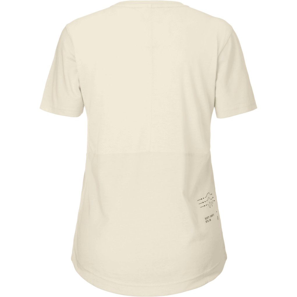 SCOTT Vertic DRI Short Sleeve Tee Women - cotton white