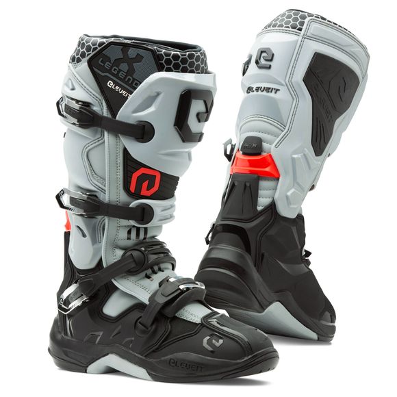 Eleveit X-LEGEND EVO 2026 cross boots - Black / GrayRef: Ele0056