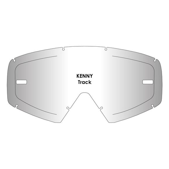 Airscreen Track Goggle Lens - ClearRef: ASM0119 / 007-003-01