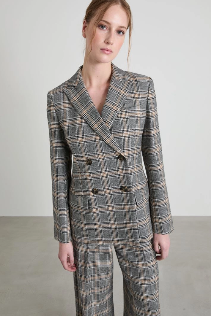 Batavia wool blazer - GREY