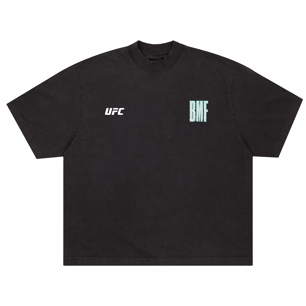 Men's UFC  Black BMF Boxy T-Shirt