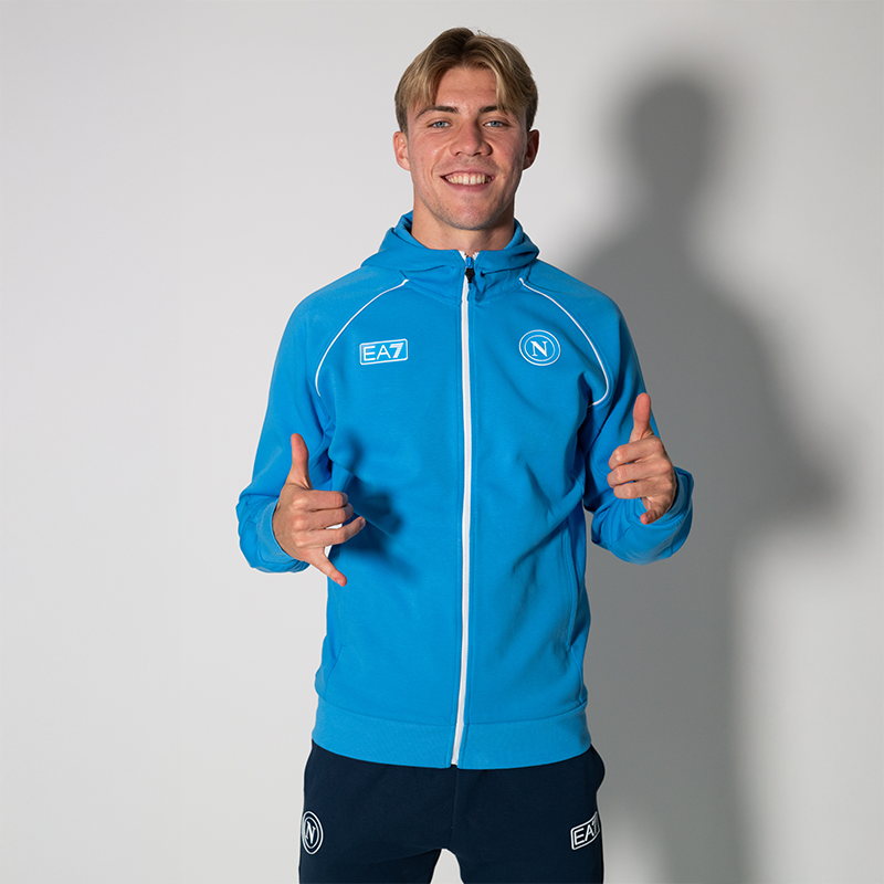 SSC Napoli SSC Napoli Interlock Tracksuit Sky Blue 2025/2026