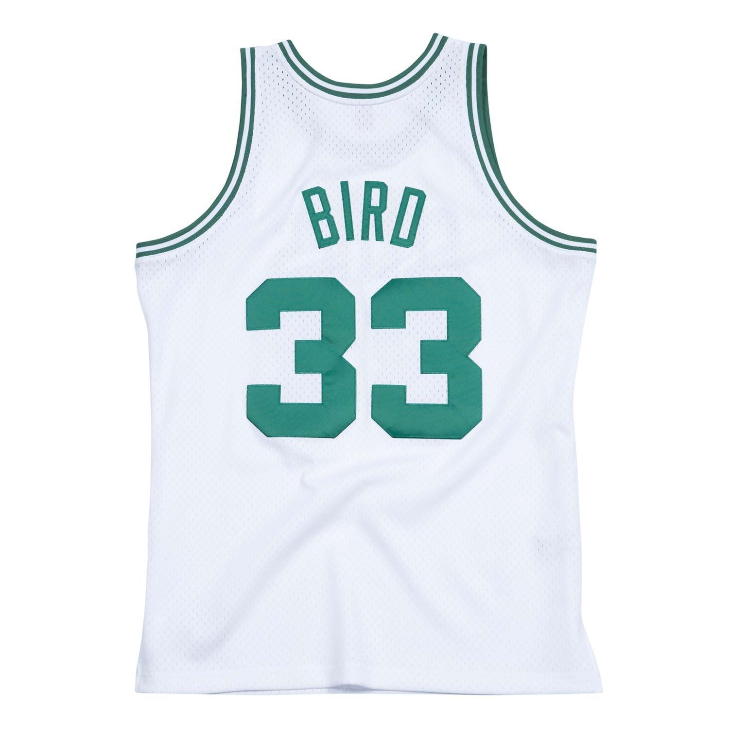 Larry Bird #33 Boston Celtics 1985-86 Mitchell & Ness Swingman NBA Jersey White
