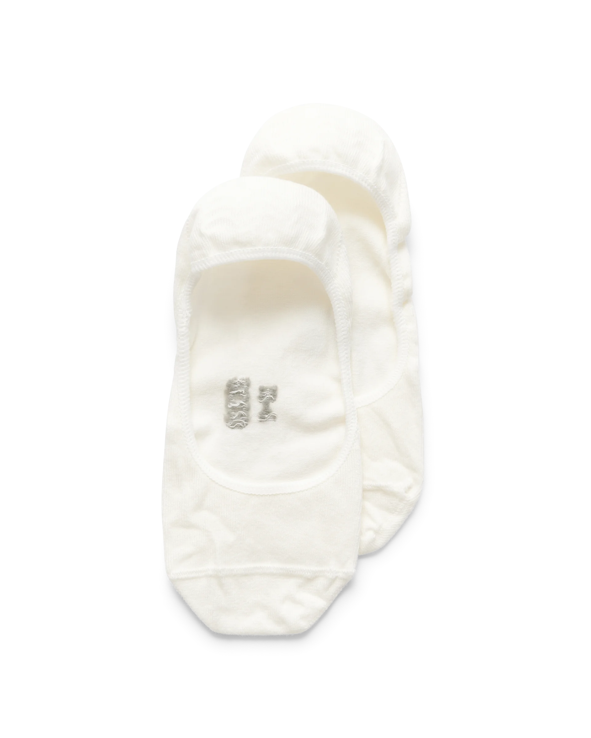 ECCO Longlife In-Shoe 2-Pack Unisex Kurze Socken Weiß