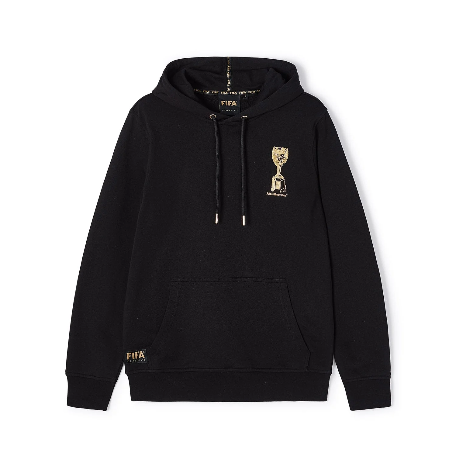 World football competition Classics Retro Hoodie Black - Men's