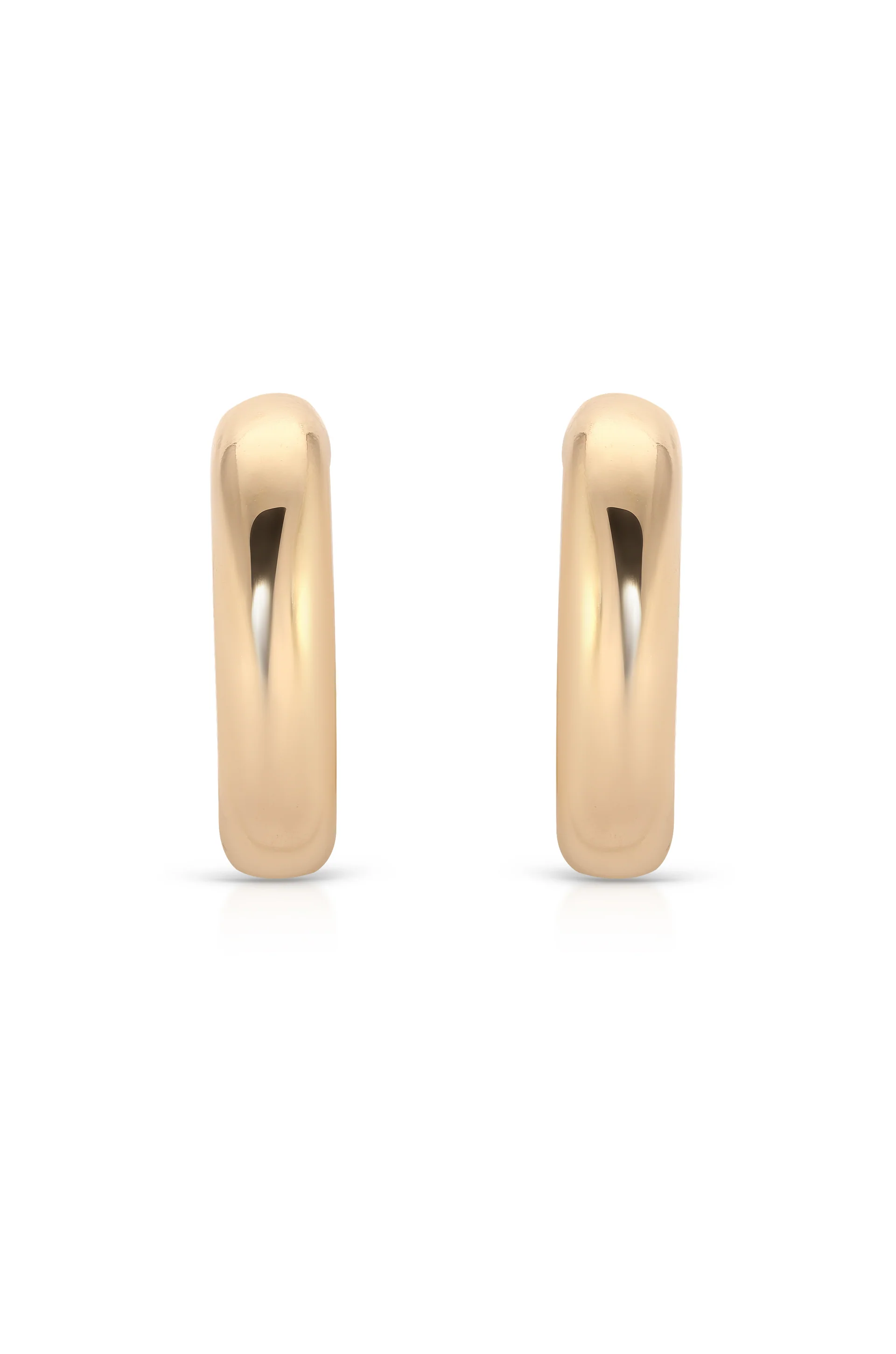 Small Thick Classic Hoops