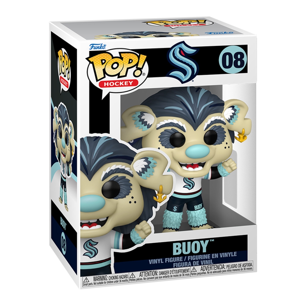 Funko POP! #08 Seattle Kraken Mascot Buoy Vinyl NHL Figure