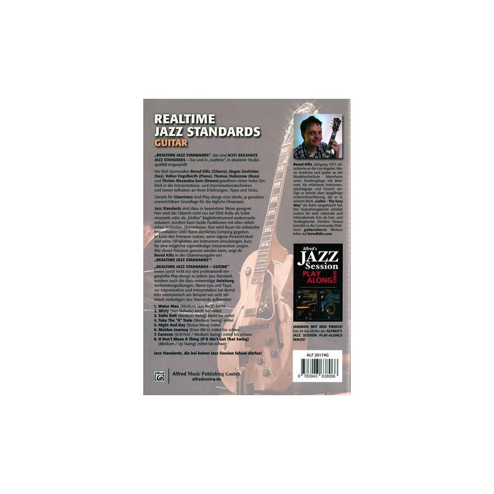 Alfred Music Publishing Realtime Jazz Standards Git. – Thomann Ireland
