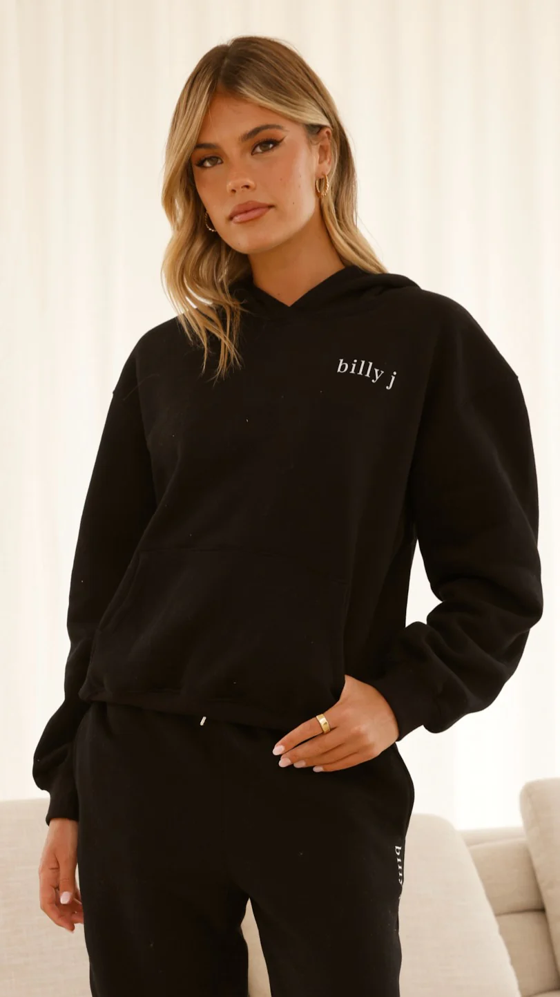 Billy J Hoodie - Black