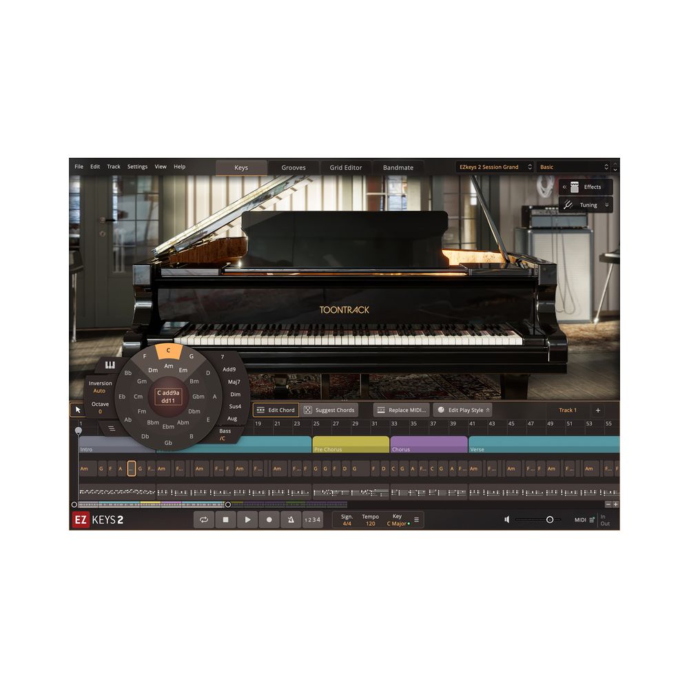 Toontrack EZKeys 2 MIDI Edition – Thomann Ireland