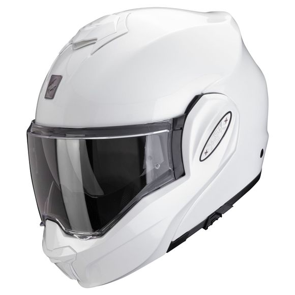Scorpion Exo EXO-TECH EVO PRO - SOLID - White Modular HelmetRef: SC0998-C782